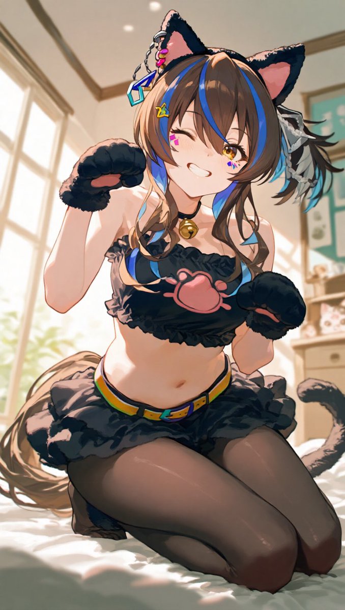 pixelAI3150's tweet photo. ネコランジェリーヘリオスその3
#AIart #AIイラスト #ダイタクヘリオス
#ウマ娘 #pixelai #AIart初心者 https://t.co/G9cOExWbzR