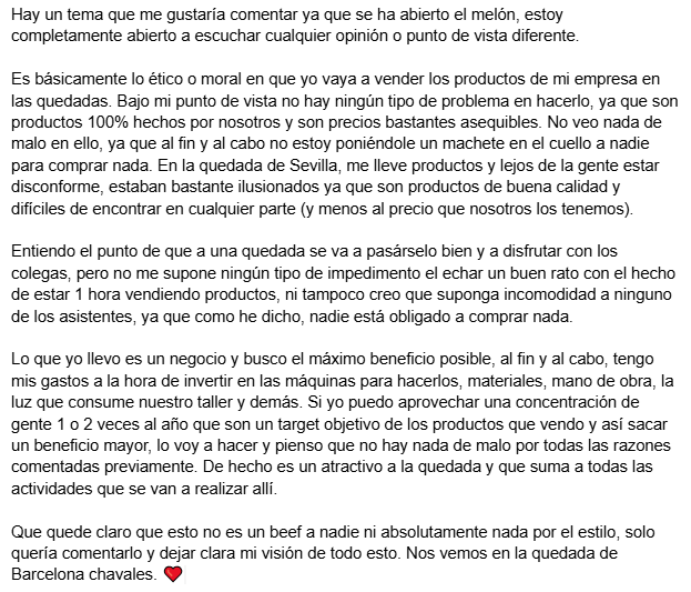 _soyJoselu's tweet photo. Si podéis leer esto os lo agradecería, ya que es un tema que he estado reflexionando y veo bastante importante que lo leáis, gracias de antemano. 🙏🏻❤️ https://t.co/bhWly91S0K