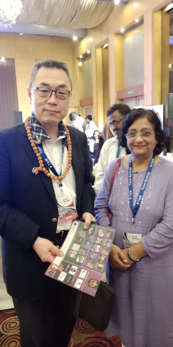ICIB secretary general Mrs Tinku Gupta met with Mr Ashida Katsunori (Nori)  Deputy Consul General of Japan in Kolkata