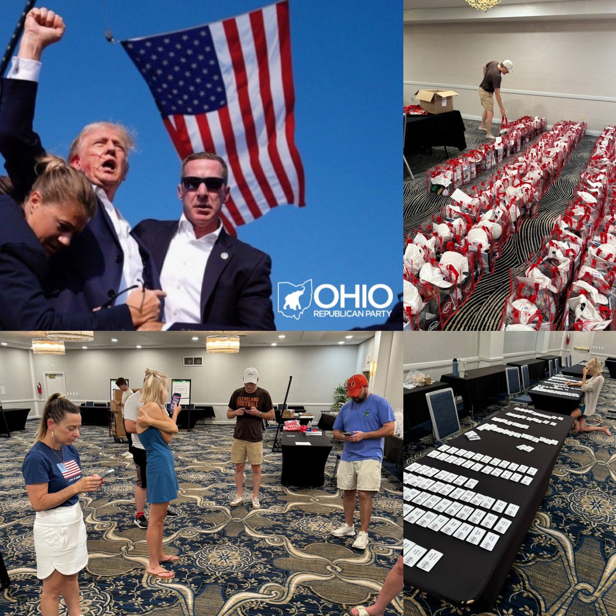 Alex Triantafilou (@chairmanalex) on Twitter photo One year ago today, our amazing <a href="/ohiogop/">Ohio Republican Party</a> team was prepping for the RNC in Milwaukee when news broke about the assassination attempt on President Trump. Stunned, our work continued to make the convention a huge success. The election worked out, too. God Bless President Trump. 🙏🇺🇸 One year ago today, our amazing <a href="/ohiogop/">Ohio Republican Party</a> team was prepping for the RNC in Milwaukee when news broke about the assassination attempt on President Trump. Stunned, our work continued to make the convention a huge success. The election worked out, too. God Bless President Trump. 🙏🇺🇸