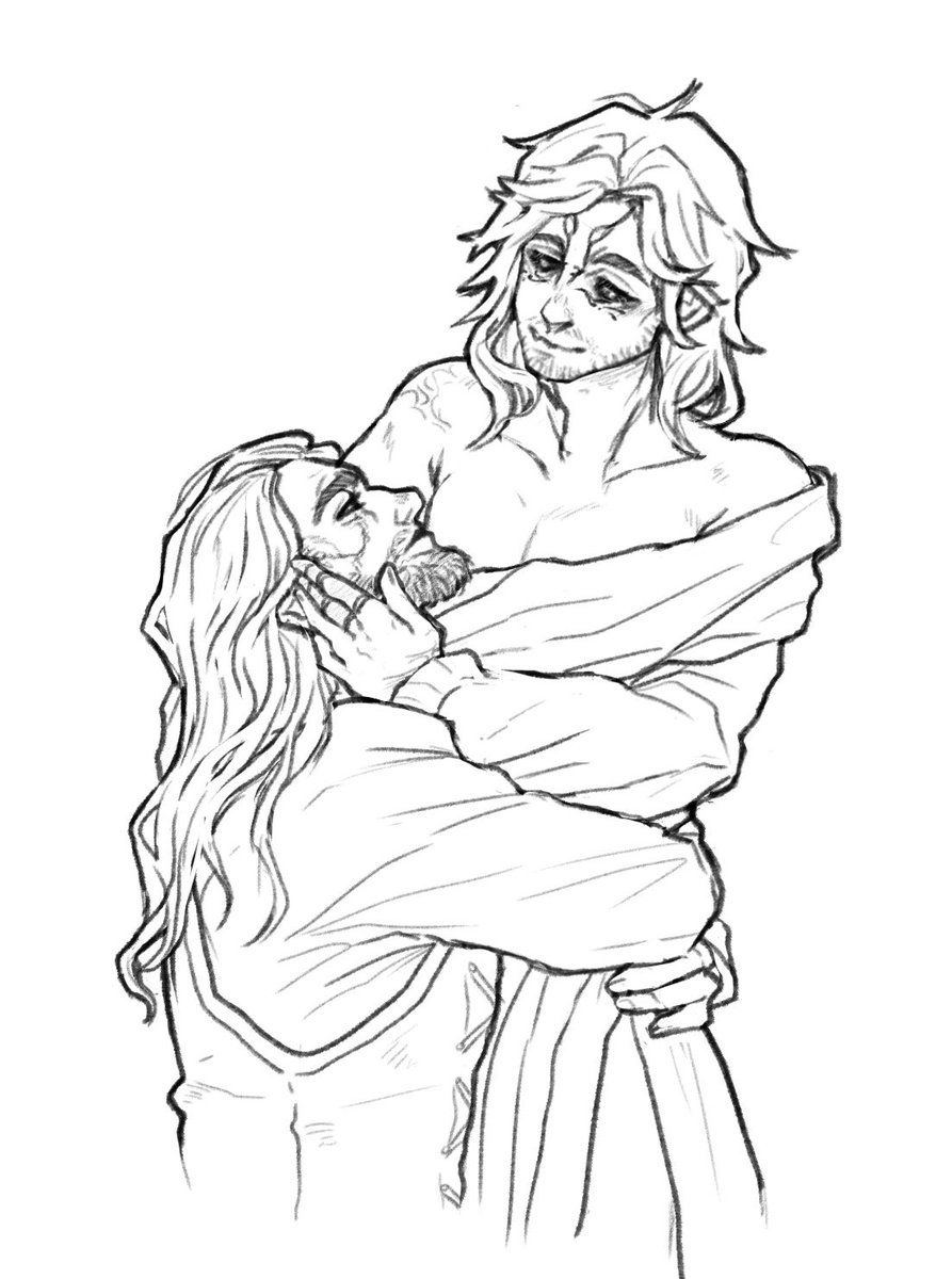 pomeraliss's tweet image. more of our tarnished ocs with @Luoja_Rin ❤️ I love them so much #ELDENRING