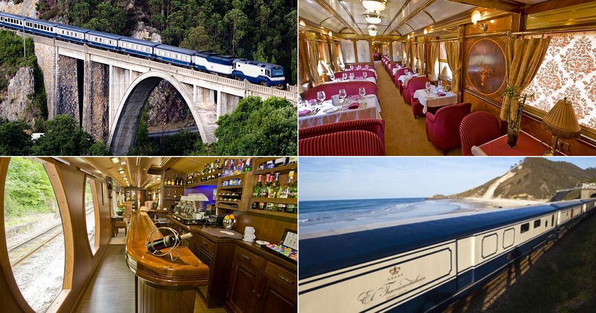 #LectureDominicale

Les "Trains touristiques de luxe" de la #renfe: 4 trains spécifiques, chacun une merveille d'architecture &amp; expérience gastronomique hors-norme. 
La version espagnole de l' #OrientExpress.

renfe.com/es/fr/experien…

Définitivement, #LaVieEstPlusBelleEnTrain !
