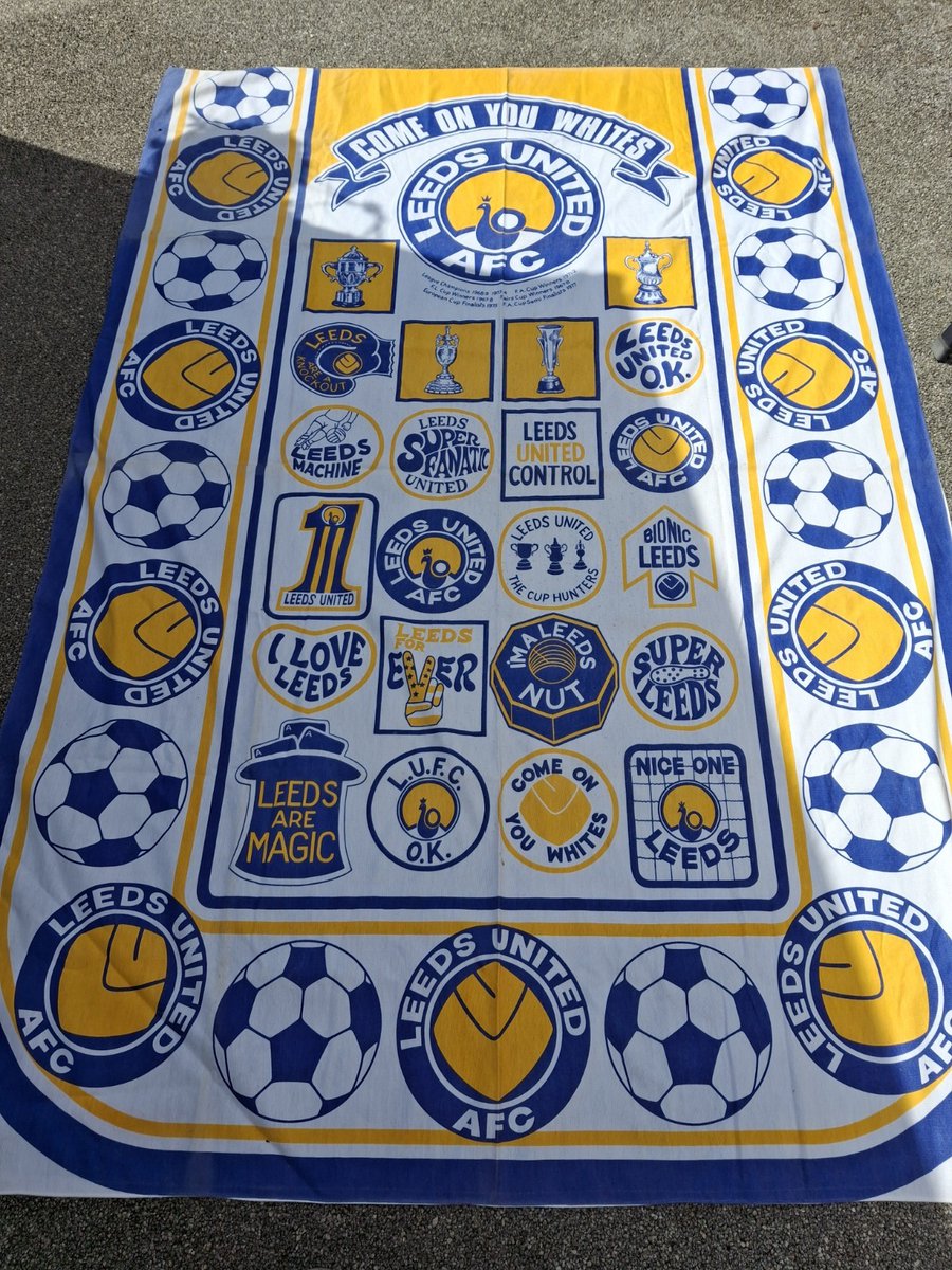 Huge Original 1970s Leeds United Throw

£33.00 currently

5 bids

Ends Tue 15th Jul @ 10:31am

ebay.co.uk/itm/1466963187…

#ad #lufc #alaw #mot