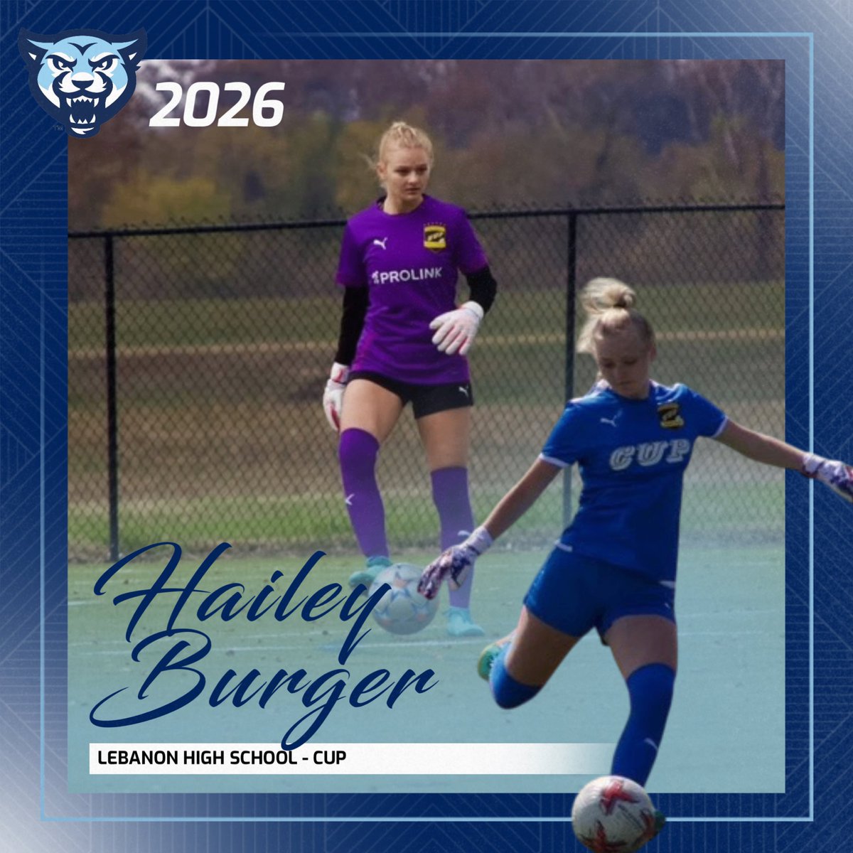 Welcome Hailey Burger to our 2026 class! Hailey comes to us from Lebanon High School &amp; CUP. We can’t wait to have her here!