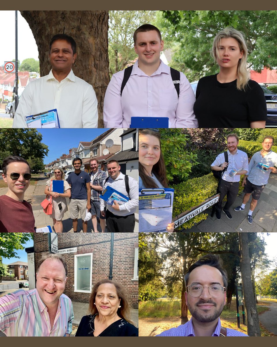 Ealing_Tories's tweet image. The sun shines with the Ealing MCA!
This week, we have been speaking to residents about the sunny future offered by the Conservatives. We have discussed pressing issues in Ealing Broadway, Hanger Hill, North Greenford, Northolt Mandeville, and Pitshanger.
