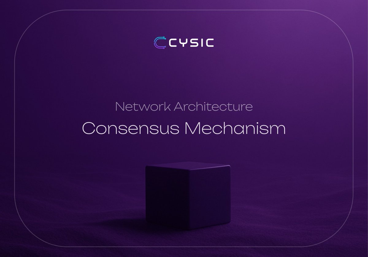 Consensus Mechanism by <a href="/cysic_xyz/">Cysic</a>

most blockchains use either proof of work or proof of stake. cysic does something different — it runs on cometbft, a byzantine fault tolerant (bft) system.

this means it can keep running even if up to 1/3 of validators fail or act badly. and