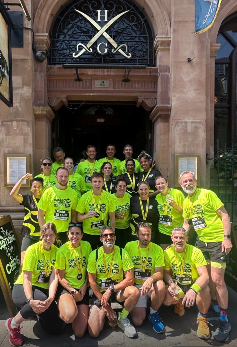 Mister K (@htmisterk) on Twitter photo Congratulations Team Raglan who completed the <a href="/TheLondon10K/">Saucony London 10K</a> today raising money for our new school library! Congratulations Team Raglan who completed the <a href="/TheLondon10K/">Saucony London 10K</a> today raising money for our new school library!