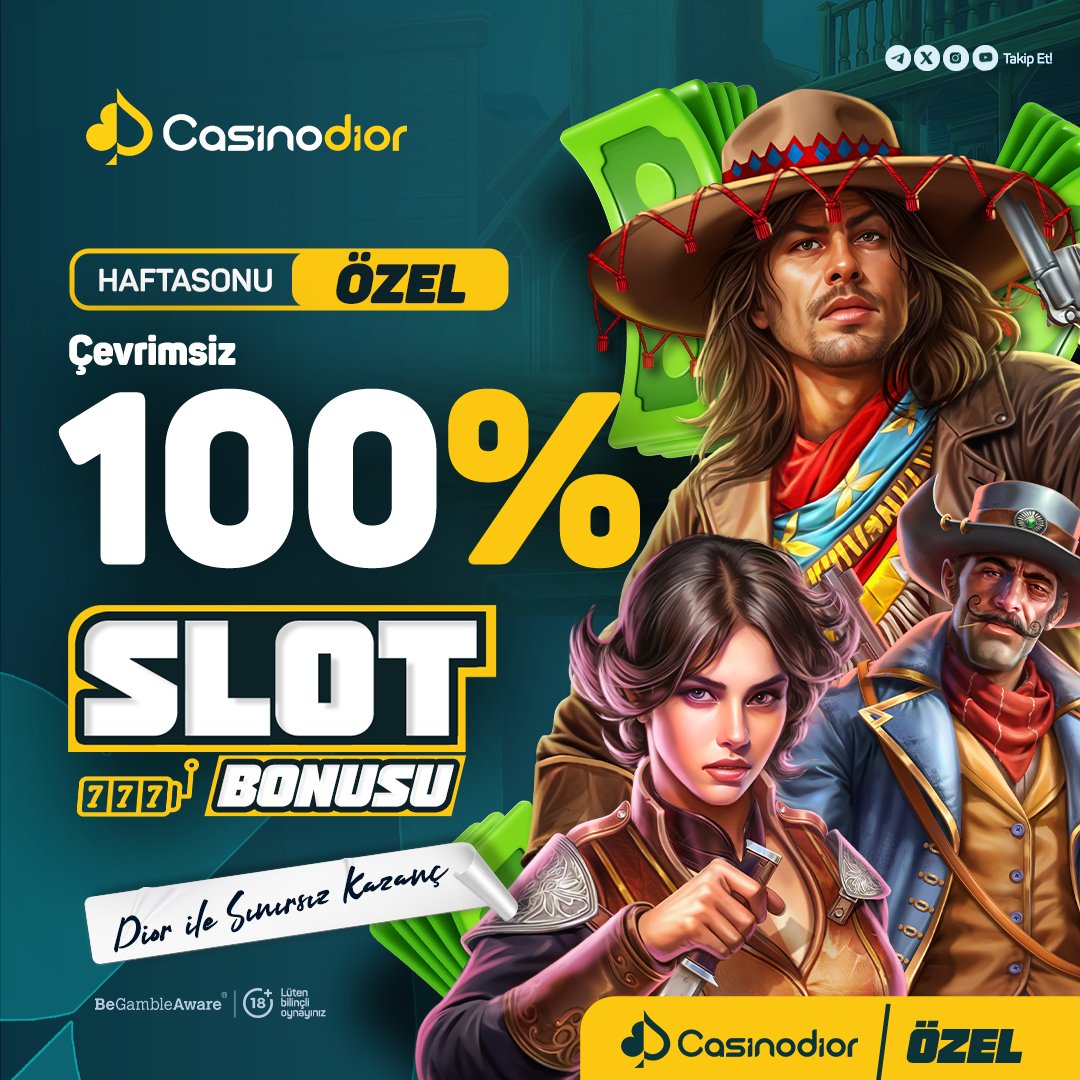 Diorofficall's tweet image. Bugün son gün bu fırsatı kaçırma! %100 çevrimsiz slot imkanı ile sınırsız kazan!
#denemebonusuverensiteler #bonusnewmember #bonuscode