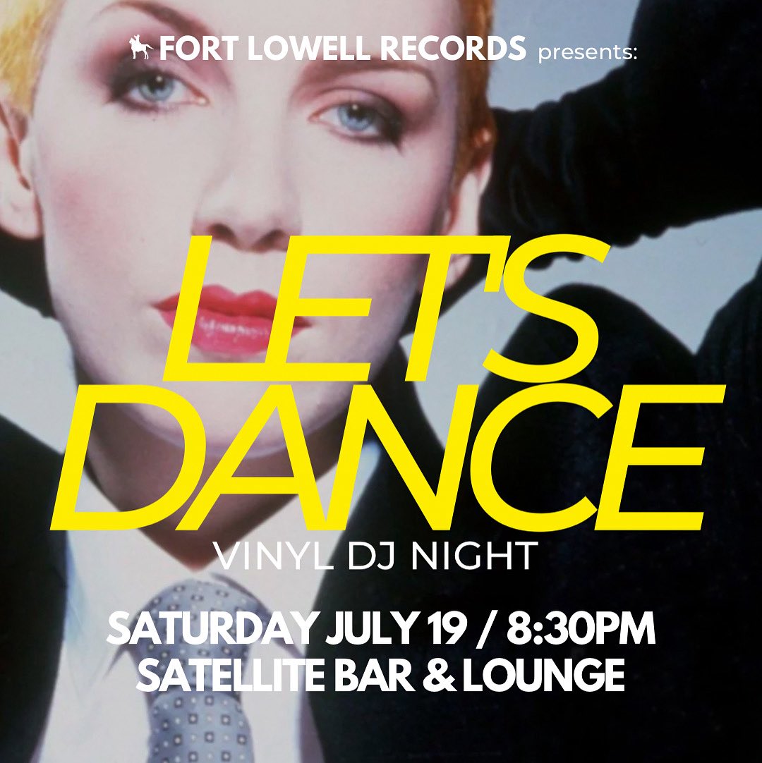 letsdanceilm's tweet image. LET’S DANCE Vinyl DJ Night on Saturday, July 19th at Satellite Bar &amp;amp; Lounge in Wilmington NC, starting at 8:30pm and going all night long 💃