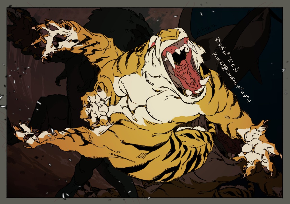 っは〰︎〰︎〰︎〰︎〰︎〰︎〰︎楽しかった。
Tちゃん久々に描いた。#神話の獣