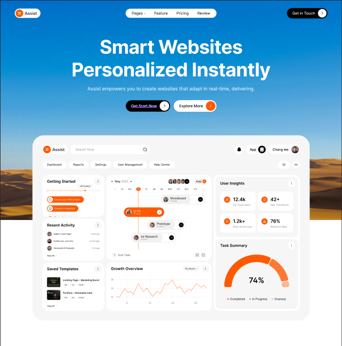pixproo's tweet photo. 🚀 Just crafted a fresh new hero section!

“Smart Websites Personalized Instantly” – Clean, bold, and built for conversions.
Perfect for SaaS platforms that focus on real-time web personalization.
Thoughts? 👇
#Framer #UIDesign #WebDesign #SaaS #HeroSection #UXUI https://t.co/cNRGBrzDBU