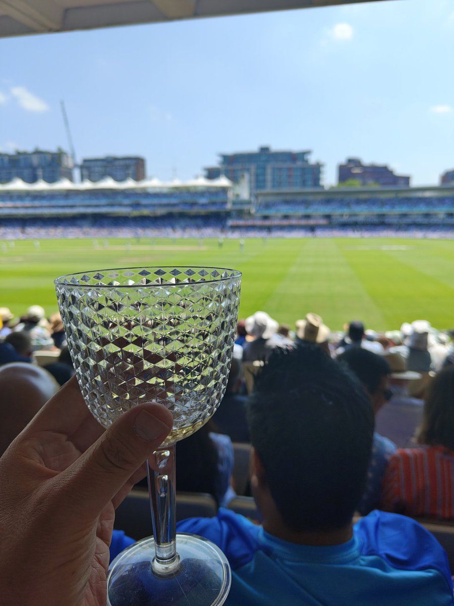 It's the annual 'Champagne at Lords, bitches' tweet.