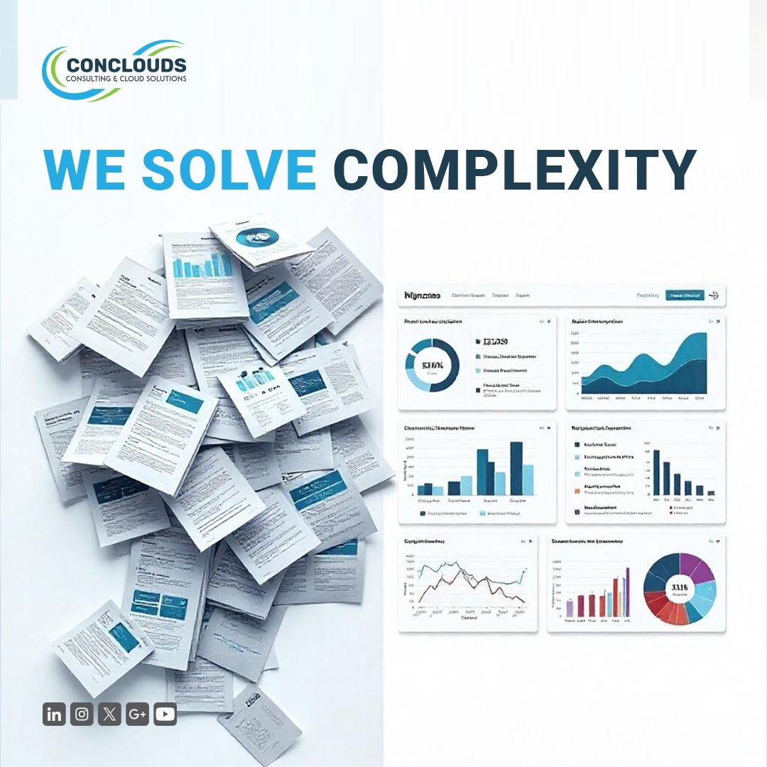 Conclouds2007's tweet image. Complexity isn’t a barrier — it’s our opportunity. #TechSimplified #Conclouds