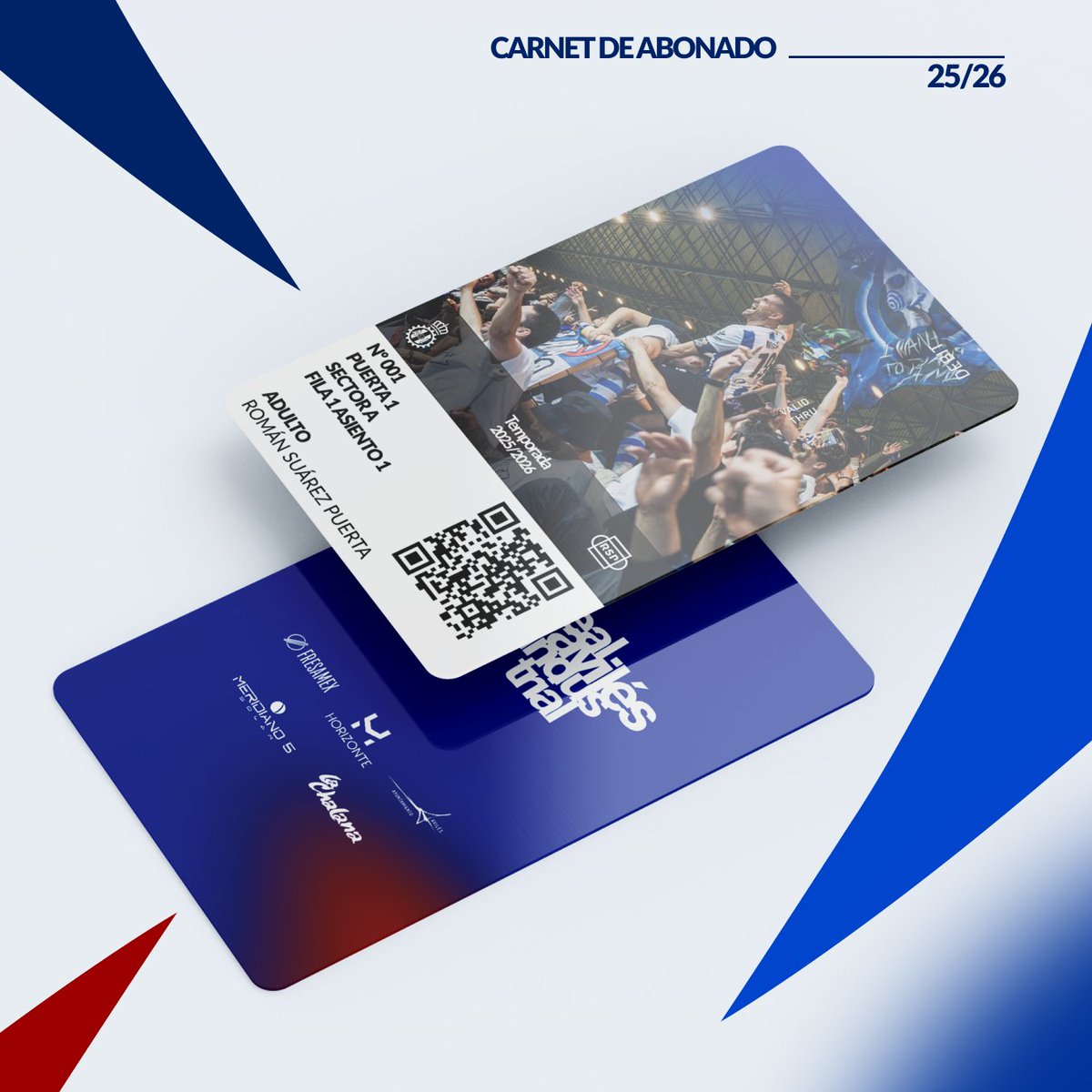 🎫 𝐂𝐚𝐫𝐧𝐞𝐭 𝐝𝐞 𝐚𝐛𝐨𝐧𝐚𝐝𝐨 | ¡Ya disponibles! ✅

📄 Recoge desde mañana tu carnet de abonado 2025/26 presentando el resguardo correspondiente

🕙 Lᴜɴᴇs ᴀ ᴠɪᴇʀɴᴇs: 10 a 14 y de 16 a 20 h.
🕙 Sᴀ́ʙᴀᴅᴏ: 10 a 14 h.

#Partedeti 
#RealAvilésIndustrial 🔵⚪🔴