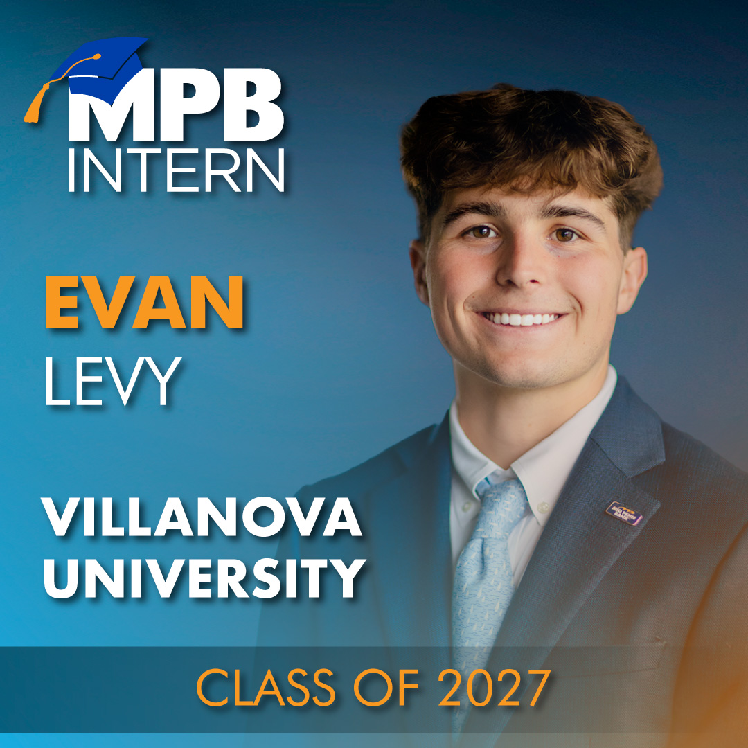 Our next Summer Intern Program spotlight features Evan Levy. His goal for the summer is to build strong relationships and learn the fundamentals of the banking industry. We are happy to have you on board, Evan! #Welcome #SummerIntern #TeamMPB