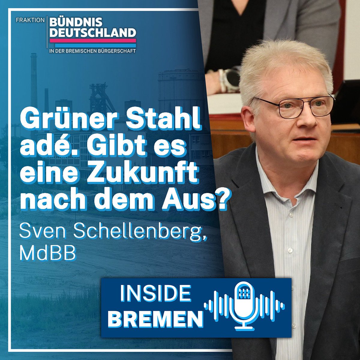 Grüner Stahl adé. Gibt es eine Zukunft nach dem Aus?

Zu Gast: Sven Schellenberg

open.spotify.com/episode/37p7z7…
