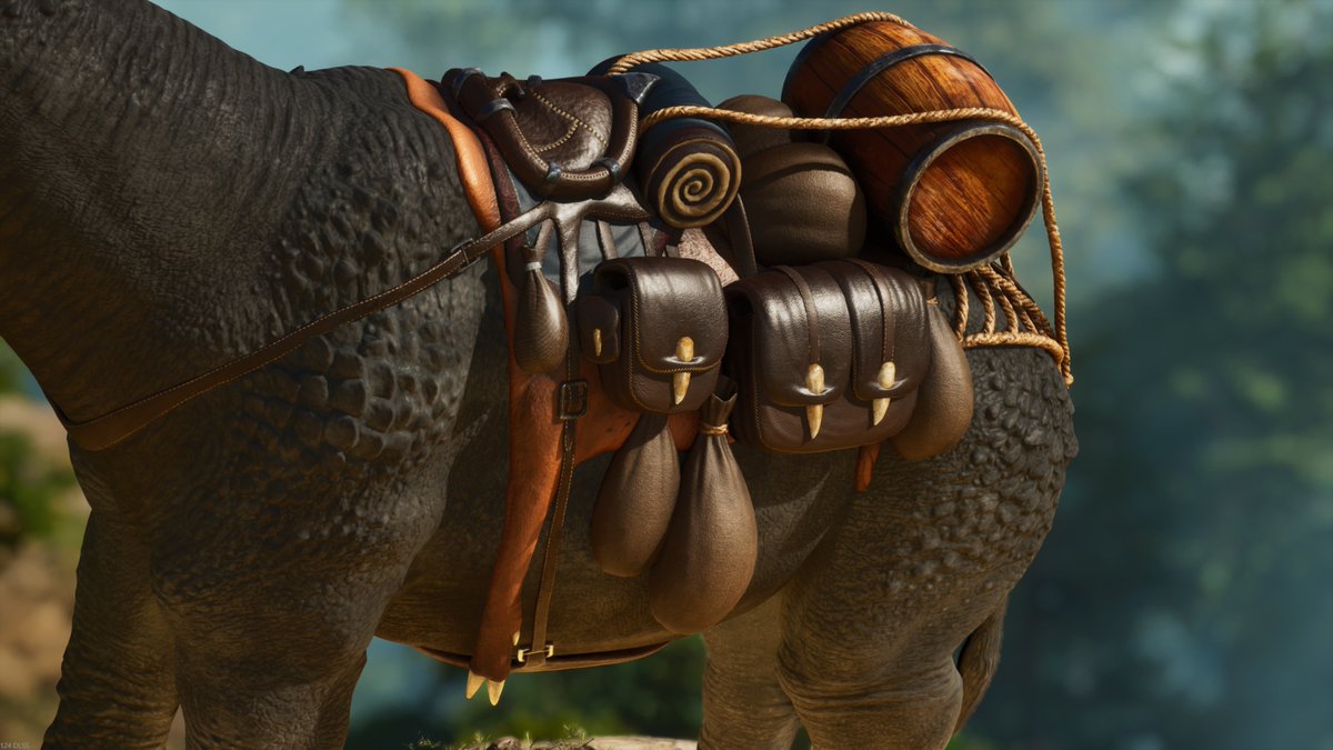 Rebecca 🦖 (@darkedgetv) on Twitter photo I'm fortunate to have made saddles for quite a few people and ARK projects :D but this is just the THIRD one I've ever textured! I'm so proud of how this came out 💕
Big thanks to Vicar for the concept design and <a href="/TristanBuff7544/">Tristan Buff</a> for doing the crazy devkit stuff! I'm fortunate to have made saddles for quite a few people and ARK projects :D but this is just the THIRD one I've ever textured! I'm so proud of how this came out 💕
Big thanks to Vicar for the concept design and <a href="/TristanBuff7544/">Tristan Buff</a> for doing the crazy devkit stuff!