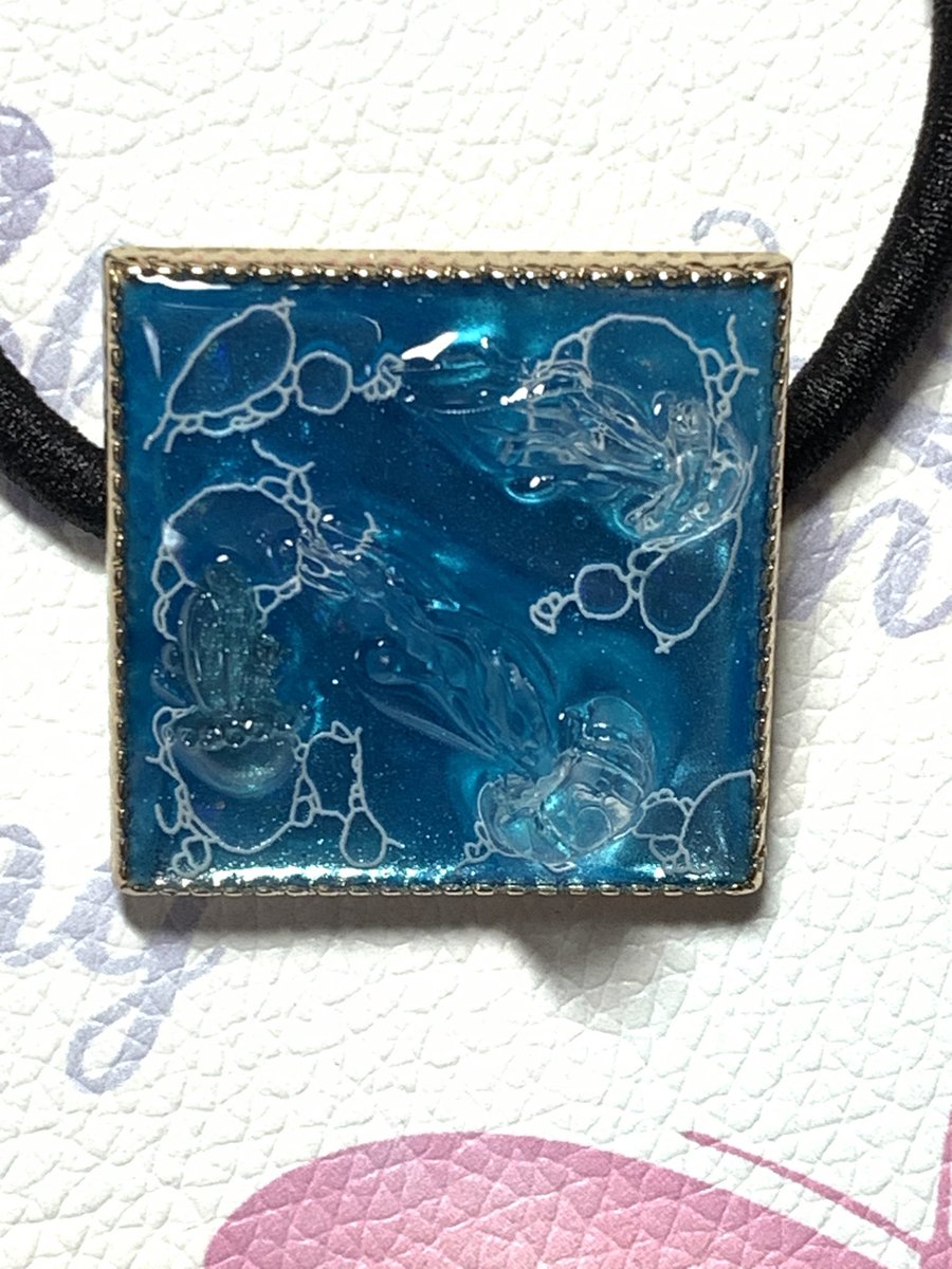 【No.29】レジン✨ヘアゴム✨ハンドメイド ハンドメイドヘアゴム レジン ヘアゴム ハンドメイド レジン