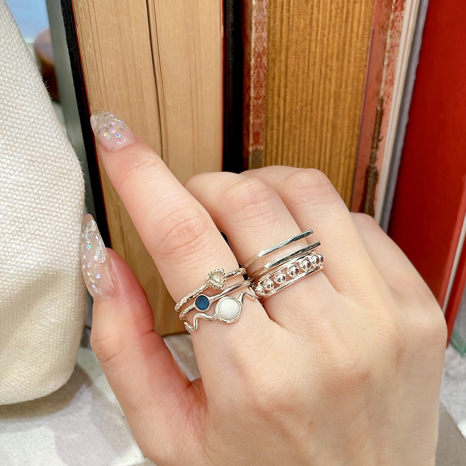 Biju mam＊Silver925×Brass plain ring Biju mam®️ (ビジュ マム) on X: 