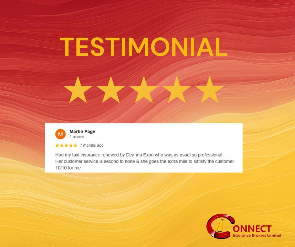 Connect Insurance Brokers truly value your feedback and insights! 😊

Your input helps us enhance our services and tailor solutions to your needs. 

Taken out a policy with Connect Insurance? Leave us some Feedback on Google 👍 

#YourOpinionMatters #Feedback #GoogleReview