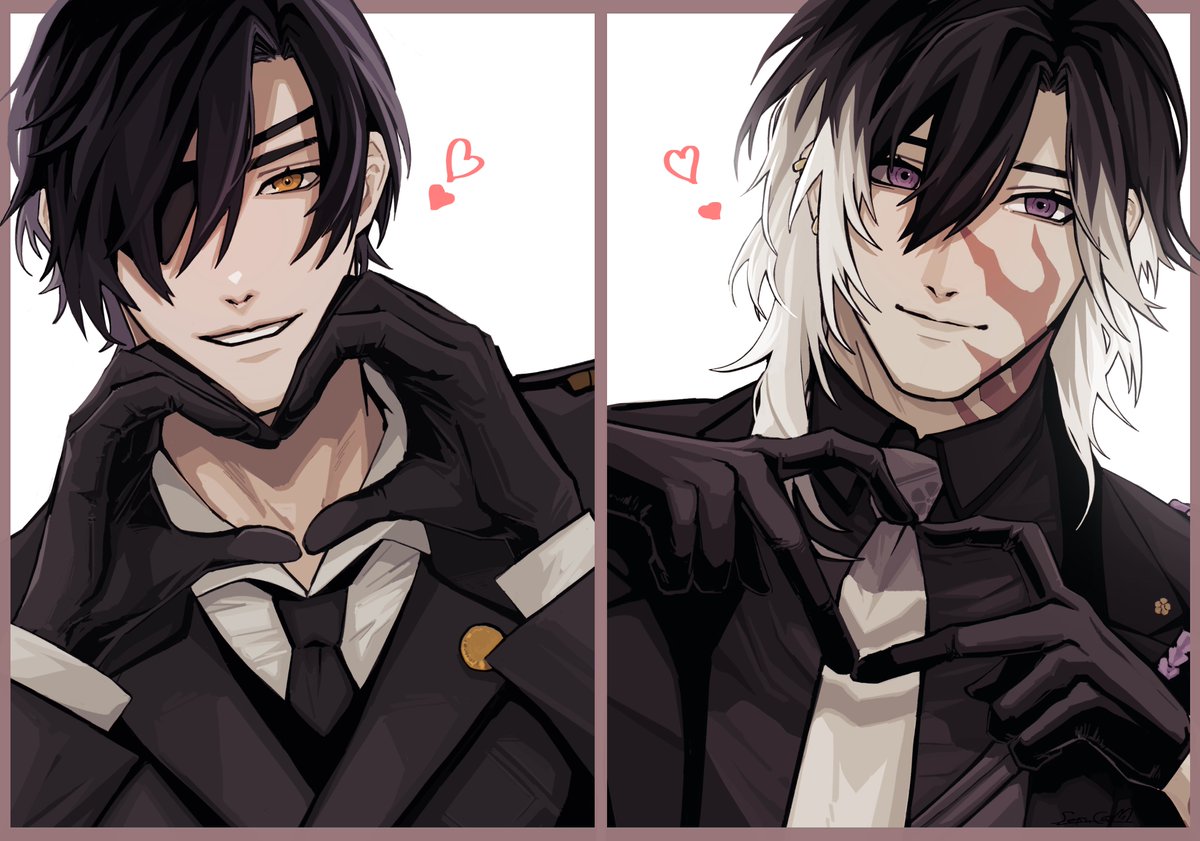 並べたらかわいいね燭台切光忠と実休光忠…🫶