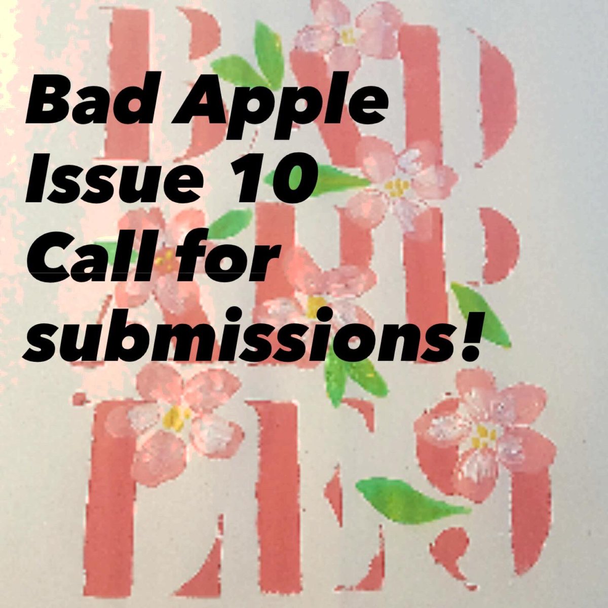 BadAppleZine's tweet photo. If you liked Bad Apple 9, and you fancy seeing your writing, drawing, ideas in Issue 10…
Themes: direct action, care and youth #interfaith #activistspirituality #feminist #organising #grassroots https://t.co/uUSWtwQieD https://t.co/3ztQB4hHC4