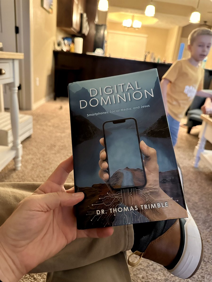 W. Clay Jackson (@mydocjackson) on Twitter photo Because our smartphones have no morals of their own, we must give them morals. We must impose the will of God on our technology.
<a href="/tomatrimble/">Tom Trimble, DSL</a>
Available soon from Thomas Nelson Pub, wherever books are sold! Because our smartphones have no morals of their own, we must give them morals. We must impose the will of God on our technology.
<a href="/tomatrimble/">Tom Trimble, DSL</a>
Available soon from Thomas Nelson Pub, wherever books are sold!