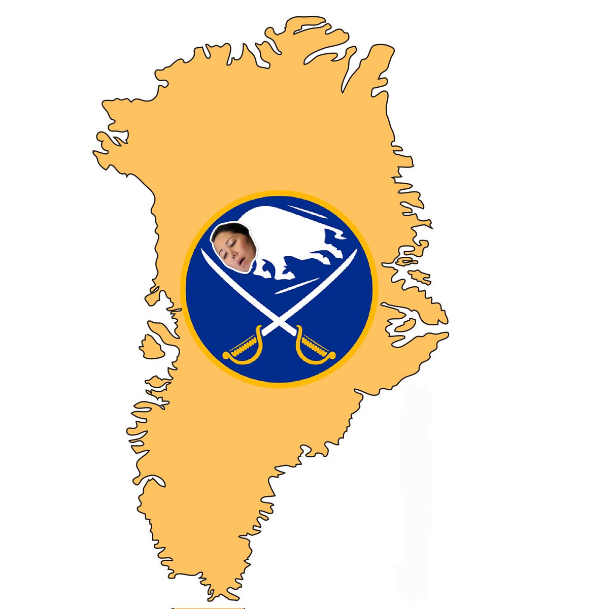 Mike_Bonadonna's tweet photo. @AfterLeWhistle Lineup preparing to relocate the franchise to Greenland. Finkle is Einhorn. Pegula is Rachel Phelps. https://t.co/uxCVAbRuCi
