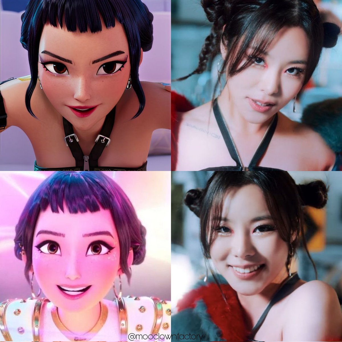 mooclownfactory's tweet image. Hello MAMAMOO Hello hunter X
Jung Wheein Zoey