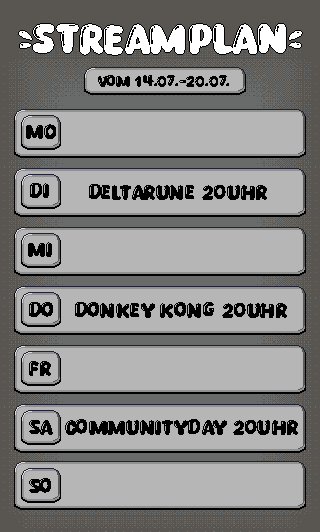 Streamplan für die Woche :D twitch.tv/shawngesellgam…