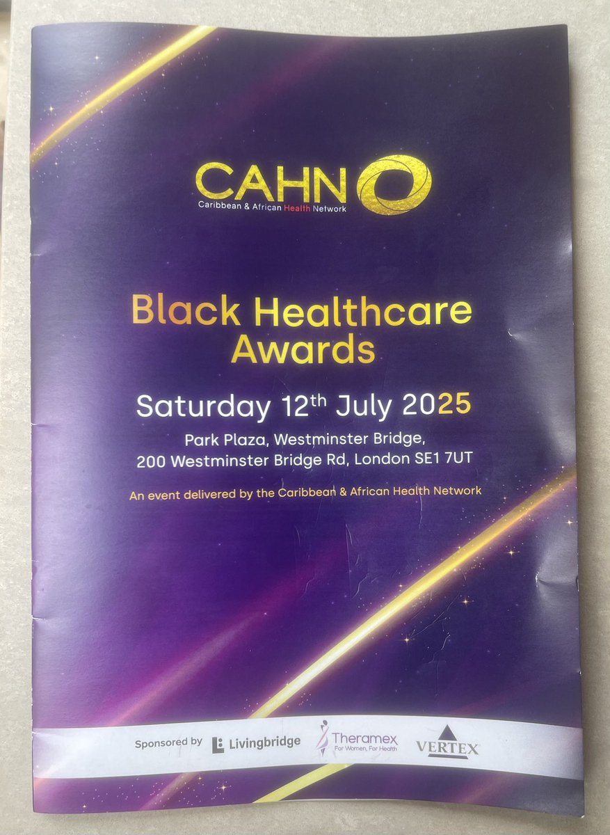 samanthatross's tweet image. Twitter 

Delighted to attend the #BlackHealthcareAwards 2025 after receiving the Lifetime Achievement Award last year but being unable to attend. Powerful night celebrating excellence in healthcare. Congrats to nominees &amp;amp; winners-well done! 🙌🏾🖤 #CAHN #BlackExcellence