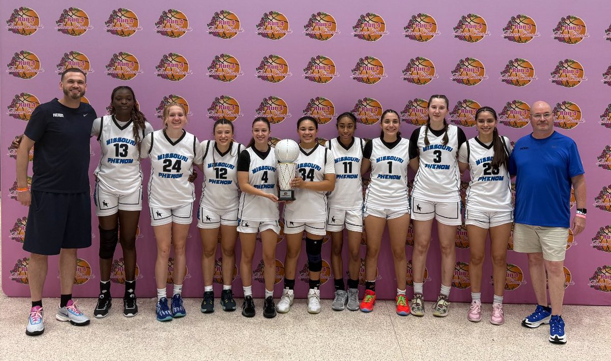 Phenom - Wichita (@wichitaphenom) on Twitter photo 🏆Champions🏆The MO Phenom - Wichita 17U are the Platinum Division Champions at the Run 4 the Roses 🌹 <a href="/TFNsRun4Roses/">TFN's Run 4 Roses</a> <a href="/MissouriPhenom/">Phenom Basketball</a> 🏆Champions🏆The MO Phenom - Wichita 17U are the Platinum Division Champions at the Run 4 the Roses 🌹 <a href="/TFNsRun4Roses/">TFN's Run 4 Roses</a> <a href="/MissouriPhenom/">Phenom Basketball</a>