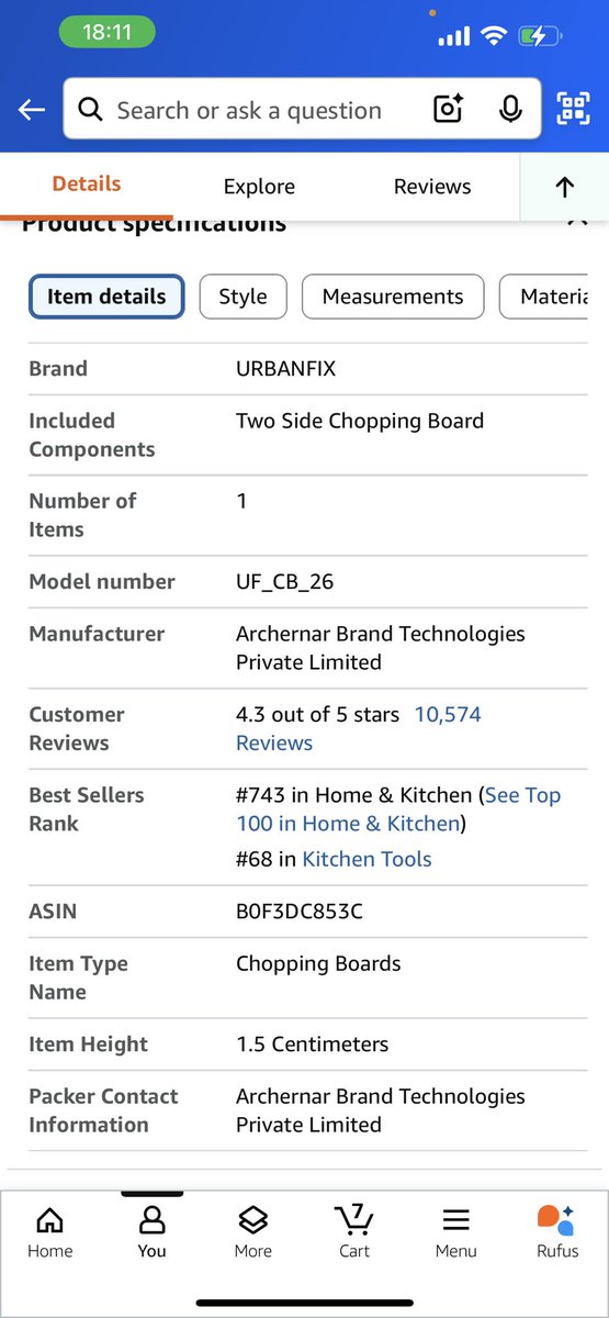 neha_agls's tweet photo. https://t.co/cjAs4KFn64 is smart to hide “country of origin” from its products on its phone app. It knows most people use phn app to order the products . almost all products on https://t.co/cjAs4KFn64 are Chinese . @PMOIndia @amazonIN @jagograhakjago https://t.co/67UAKDWL9q