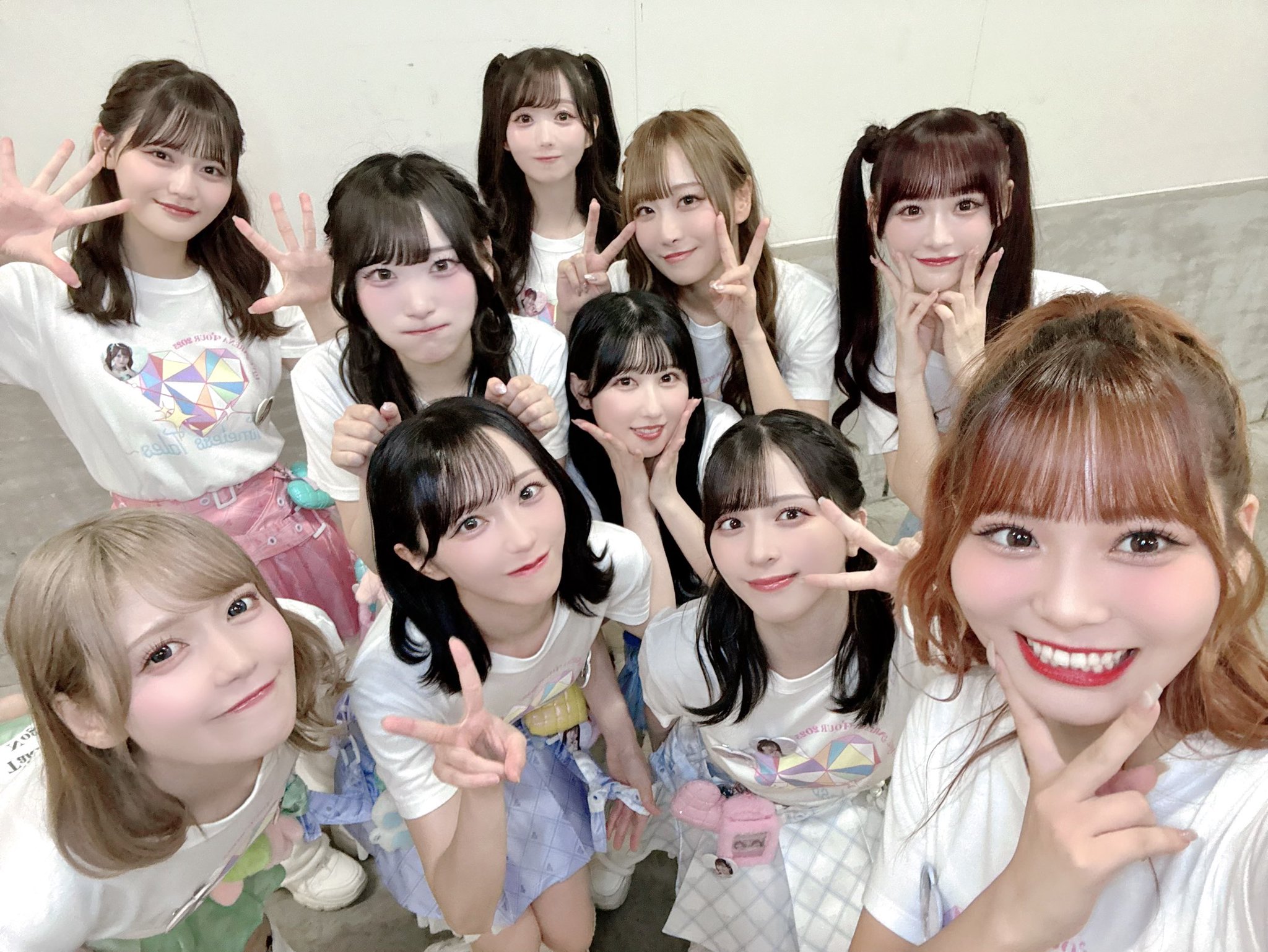 大場花菜　アリーナツアー2025 黒衣装　直筆　チュウ　コメあり ぱ！様専用】＝LOVE 大場花菜 アリーナツアー2025 黒衣装 生写真