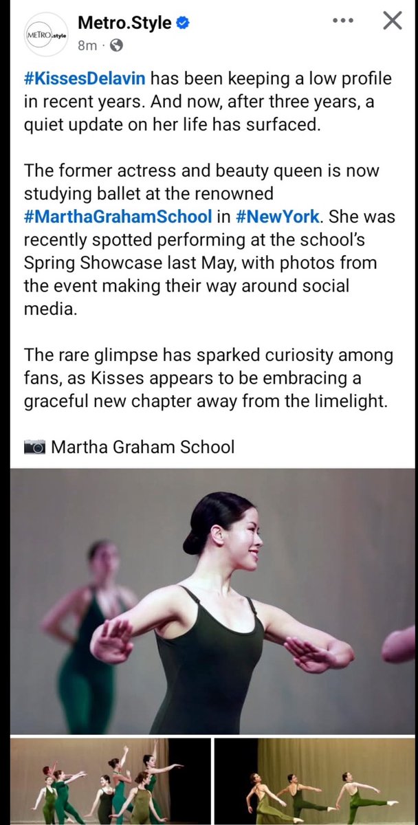 The article is so giving! 
It gives off an elusive actress living her dream abroad. Everyone is always waiting to catch a glimpse of her beauty! 
Wait, parang novel pero totoong life to ni Kisses!!! Urrgggh. Mamang misshoo. #KissesDelavin