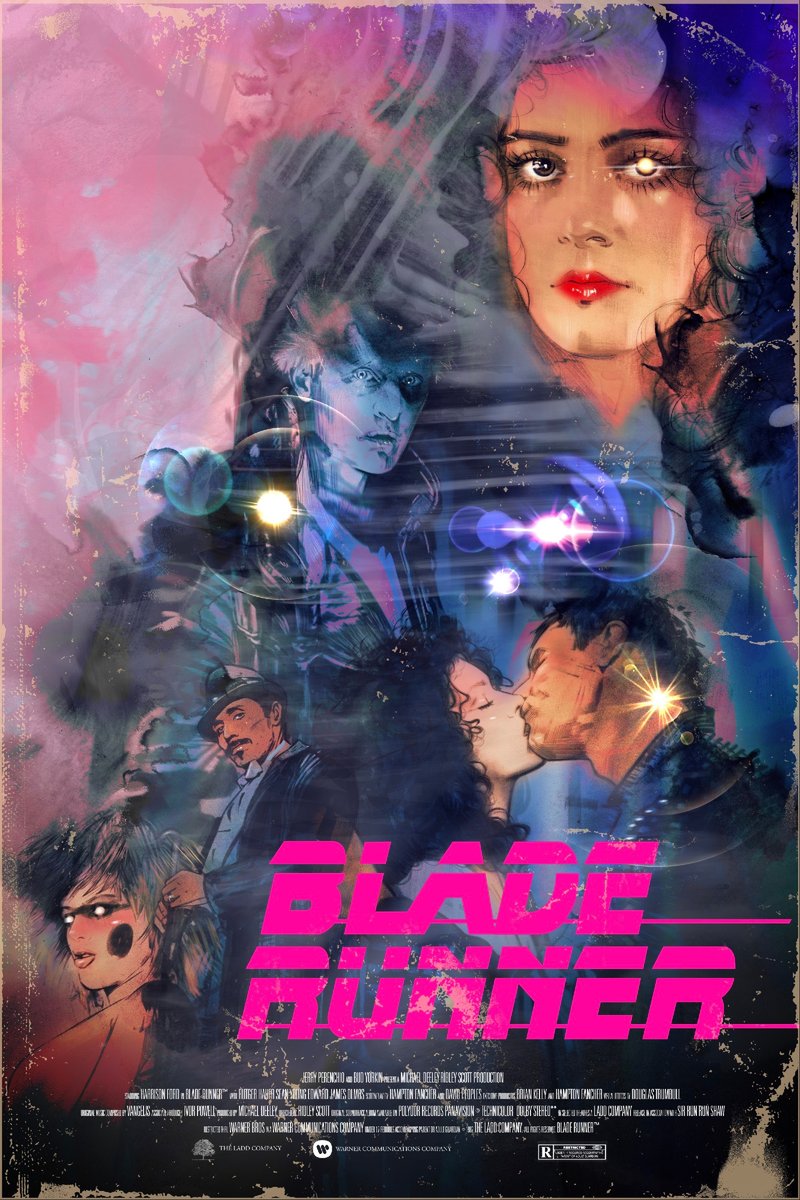 Blade Runner (1982) 
Art by Tula Lotay.