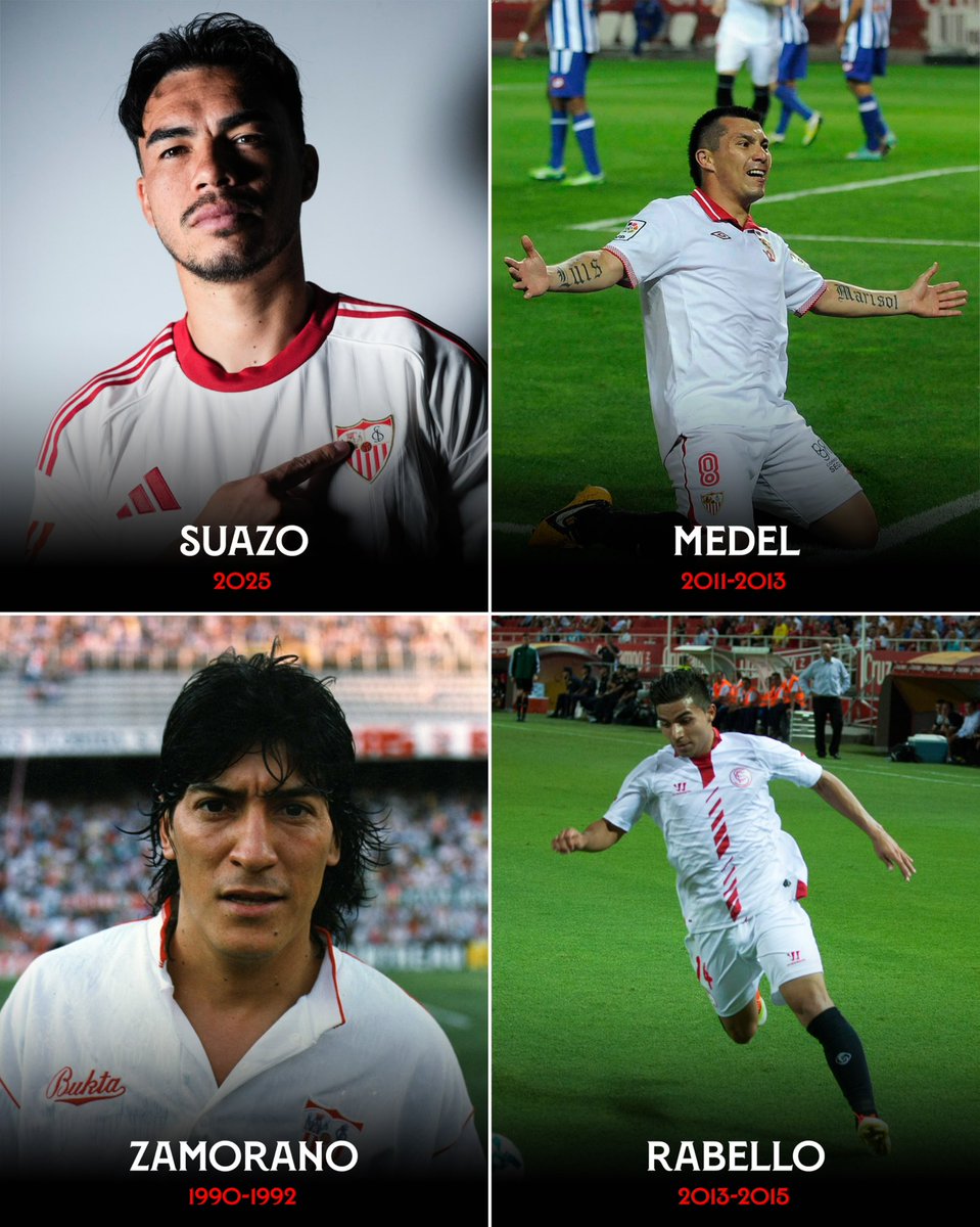 🇨🇱 Gabriel Suazo se convierte en el 4º chileno en la historia del Sevilla FC 🔝