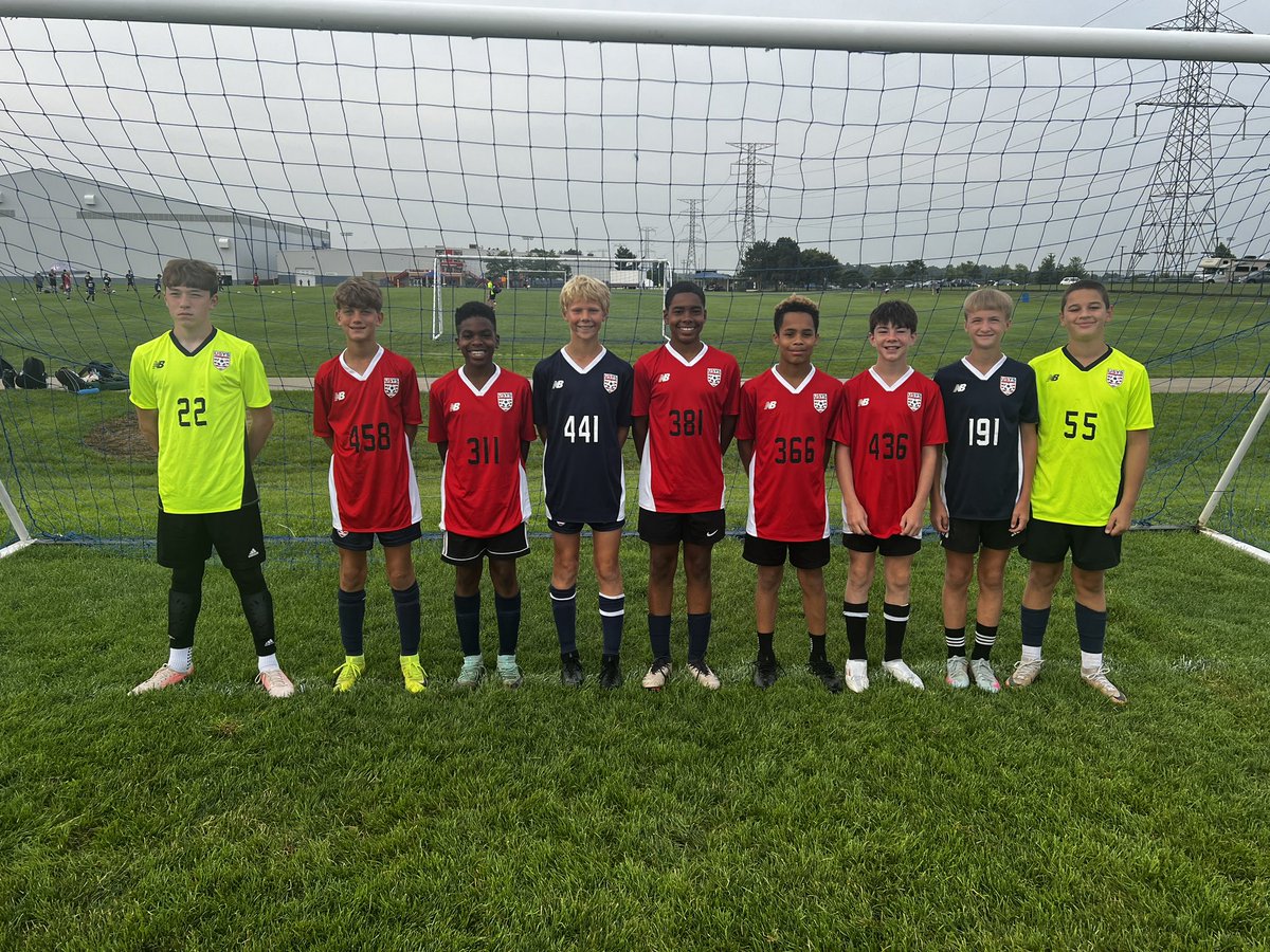 Our last and final group here at ODP Midwest regional camp is our 2012 boys. Great job guys!  @usyouthsoccerodp @soccerindiana