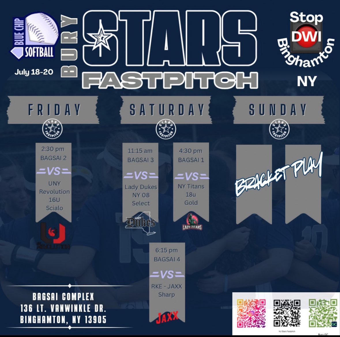 Schedule for next weekend‼️ Come check us out‼️🥎💚<a href="/stars_FPNJ/">NJStarsFastpitch</a> <a href="/starsnationalfp/">Stars Organization</a> <a href="/CJFFastpitch/">Gary Bury</a> <a href="/SBRRetweets/">Softball Recruiting Reposts</a> <a href="/CoastRecruits/">Coast 2 Coast Recruits</a> <a href="/DirectRecruits/">Direct Recruits</a> <a href="/5_recruiting/">5-STAR ATHLETIC RECRUITING</a> <a href="/ExtraInningSB/">EXTRA INNING SOFTBALL</a> <a href="/SoftballPortal/">Softball Portal</a> <a href="/alexaltieri_13/">Alexandra Altieri 2027</a> <a href="/sydneyleshnower/">Sydney Leshnower 2026</a> <a href="/giannalago2027/">Gianna Lagomarsino 2027</a> <a href="/GraceSlack2027/">Grace Slack</a> <a href="/avaheuck2028/">Ava Heuck 2028</a> <a href="/Gabirojas_18/">Gabi Rojas 2027</a>
