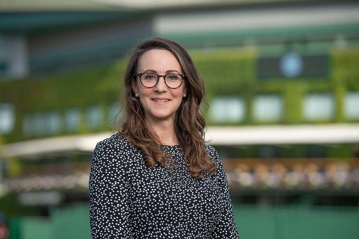 This is Sally Bolton, CEO of <a href="/Wimbledon/">Wimbledon</a>.  

She breaches equality law by paying women the same as men - FOR LESS WORK. Men must play best of 5 sets, women best of 3. 

This is sexist. Where are the feminists? 

<a href="/the_LTA/">LTA</a> <a href="/sharrond62/">Sharron Davies MBE</a> <a href="/janniksin/">Jannik Sinner</a> <a href="/carlosalcaraz/">Carlos Alcaraz</a> <a href="/iga_swiatek/">Iga Świątek</a>