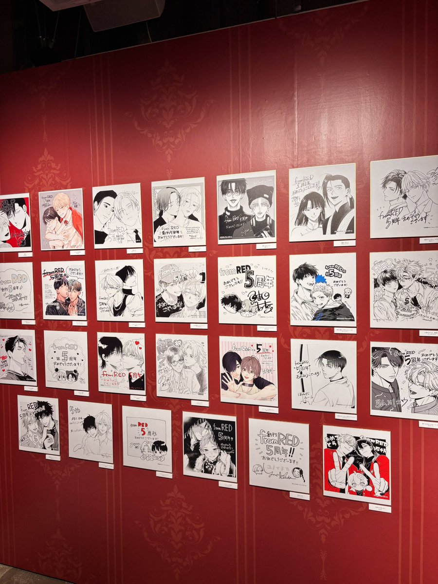 #fromRED5th おめでとうございます🎉 展示を色んな方法で楽しめるようにしてくださってありがとうございます💕☺️ 
전시 넘 이쁘게 잘봤어요! 전시 다양한 방법으로 관람할 수 있게 만들어주셔서 즐겁게 구경했어요>< 5주년 축하드립니당💕