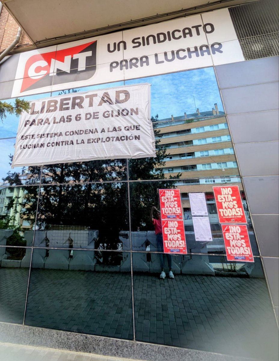 Así luce nuestro local en Zamora.
Queremos a las compas en casa y las tendremos pronto.
Acude a la concentración en Zamora.

🗓️ Martes 15 de julio.
⏰ 20 h.
📍 Plaza de la Constitución.

Te esperamos, es necesario denunciar está situación. La lucha es el único camino.