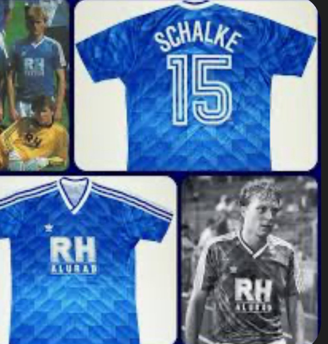 Moin Schalker. Weiß jemand aus der #schalke bubble, wieso da kein Vereinswappen drauf war? Saison 88/89!?
Danke für eure Hilfe. 
#s04