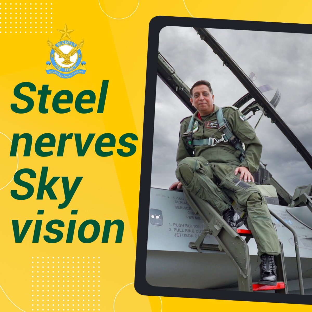 Courage that soars higher than the Himalayas.
Wings that carry the pride of a nation.
PAF isn’t just an air force — it’s destiny in motion.
Fearless, focused, and forged in honor.
✈️ Salute to our sky guardians!
#PAF #PakAirforce #PakistanAirforce #PakArmy