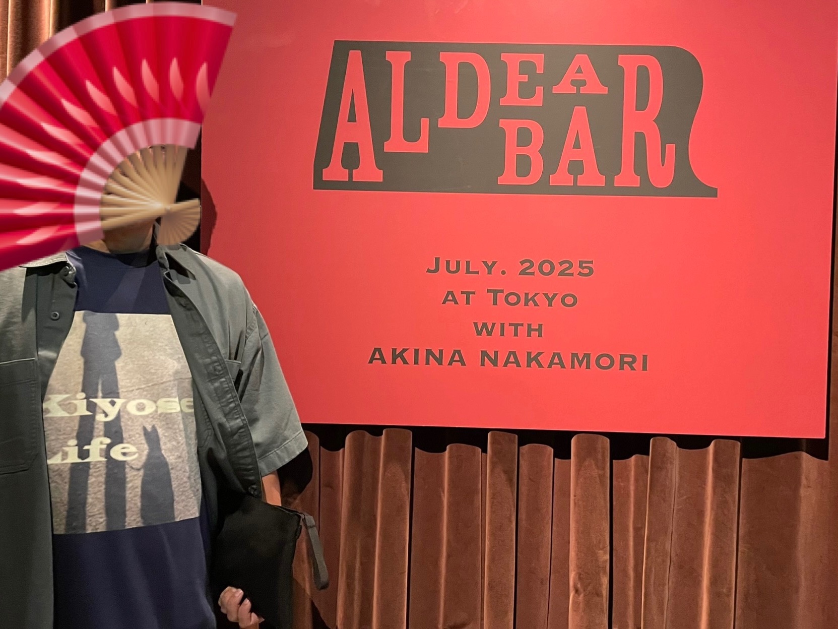 ALDEA 中森明菜　還暦Tシャツ　Mサイズ KANREKITシャツ 新品】 ALDEA 中森明菜 還暦Tシャツ KANREKIT R-3 M 赤（新品
