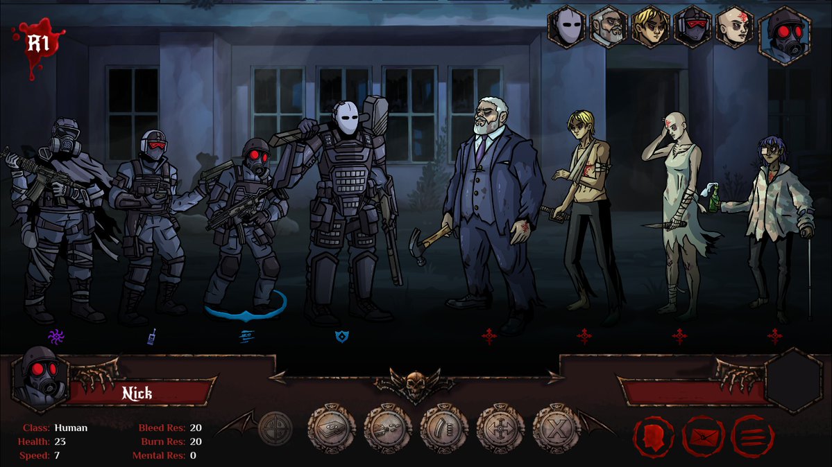 RanarifSC's tweet image. SkullX Aibohphobia has the battles of Darkest Dungeon but in a modern military-horror setting. Guide and manage your squad, solve puzzles, and make choices that really matter. Plus, great atmosphere and voice acting.