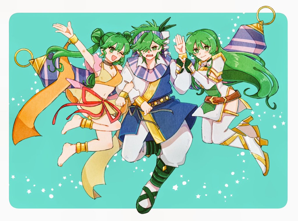 ネガ (@neeeeeeega_2025) on Twitter photo シル💚レヴィ🍃フュリ🪽 シル💚レヴィ🍃フュリ🪽