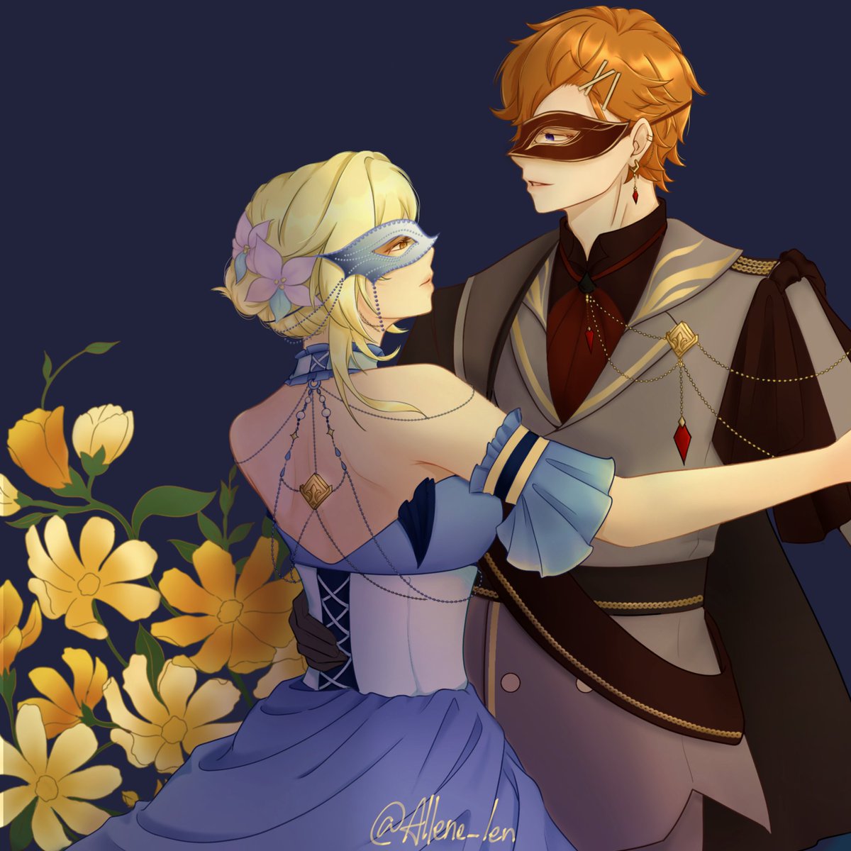 allene_len's tweet image. #chilumi week day 1 : masquerade
Back again to ✨️the brainrot✨️ 🤤
#タル蛍 #ChlmWeek2025 @chlmweek2025