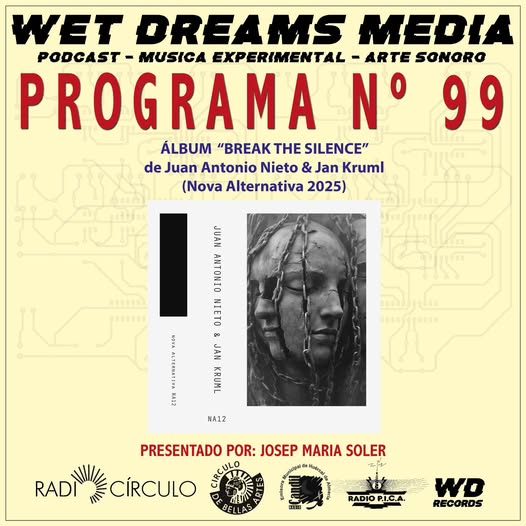 Wet Dreams, presentado y dirigido por Josep María Soler Sola, en su programa 99 dedica esta edición a "Broke the Silence" de Juan Antonio Nieto y Jan Kruml. Nova Alternativa 2025
l.facebook.com/l.php?u=https%…