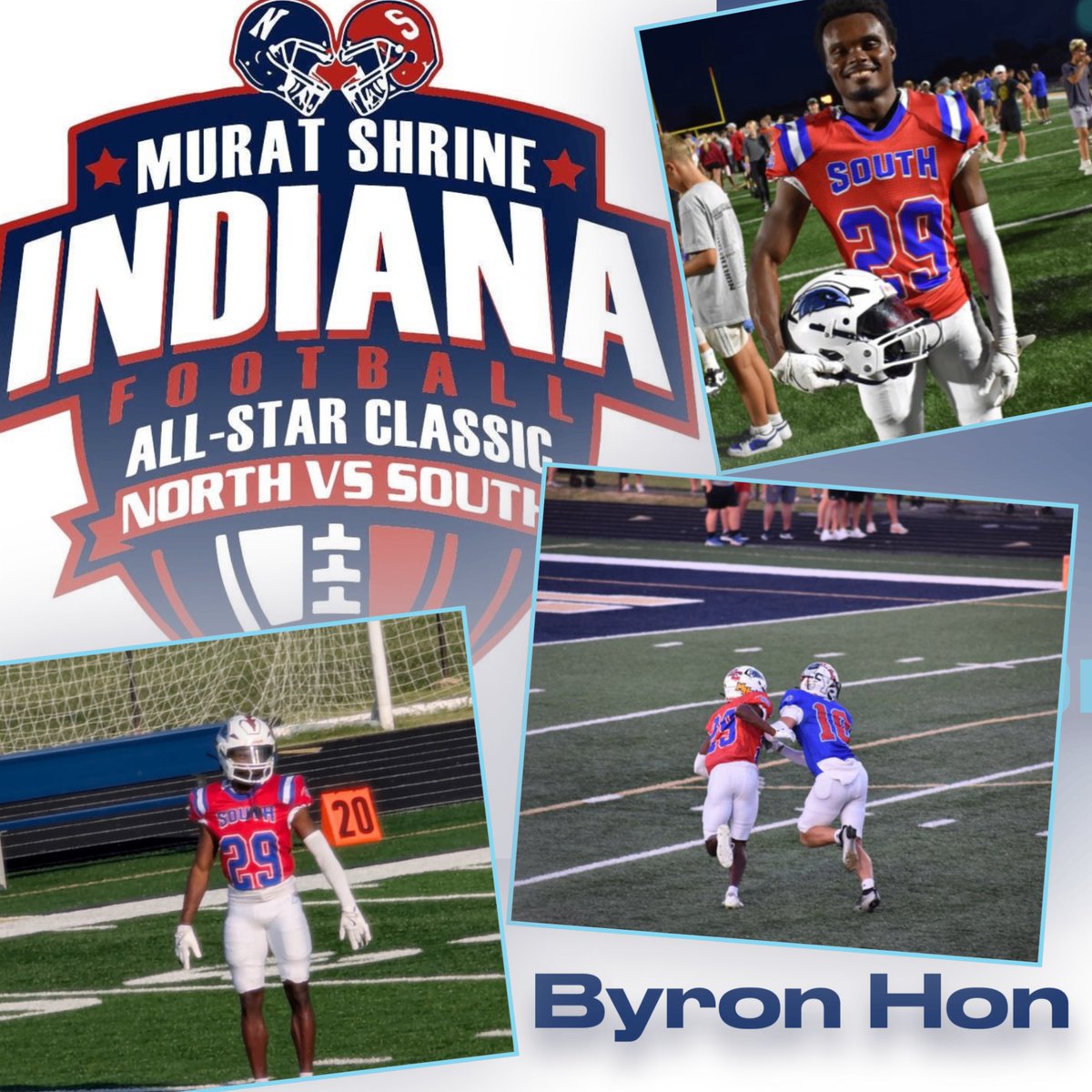 PMFalconSports's tweet image. Huge congrats to Byron Hon for shining at the Indiana Football All-Star Classic! 🏈 Proud to see him rep Perry Meridian one last time before college.
"Once a Falcon, Always a Falcon"
